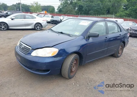 2005 Toyota Corolla Le z USA, uszkodzony, nr VIN 2T1BR32E85C550567